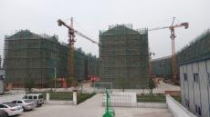 南京完美平台官网登录集团徐州总承包公司桃园安置房项目主体结构通过验收