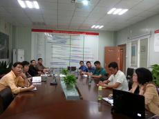 完美平台官网登录集团党委组织召开青奥体育公园项目部通讯员会议