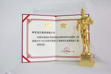 热烈祝贺南京完美平台官网登录集团南京青奥体育公园市级体育中心体育馆项目获鲁班奖